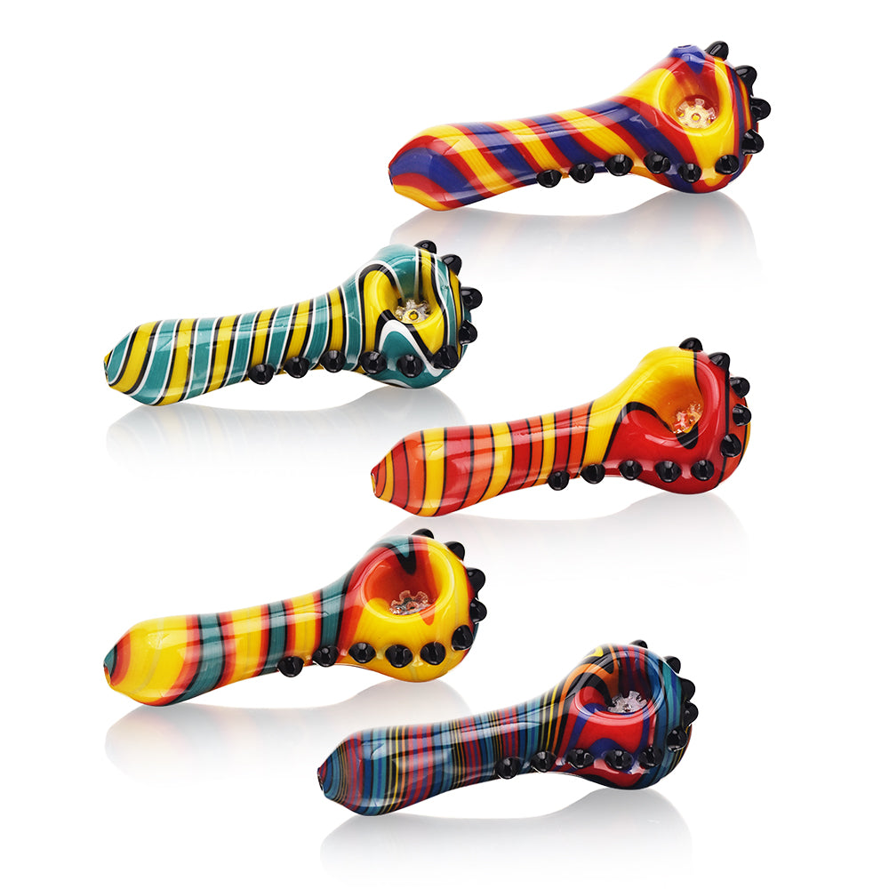 Handpipe: Wig Wag w/ Built In Glass Screen - ESH23270