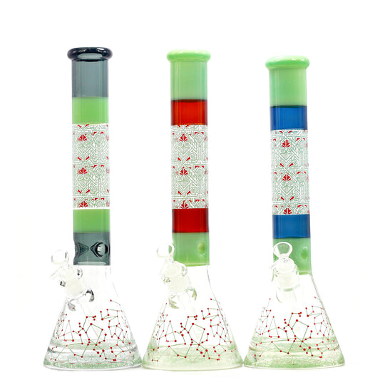 Glass Beaker Tall: Molecules Of Science!- ES24783