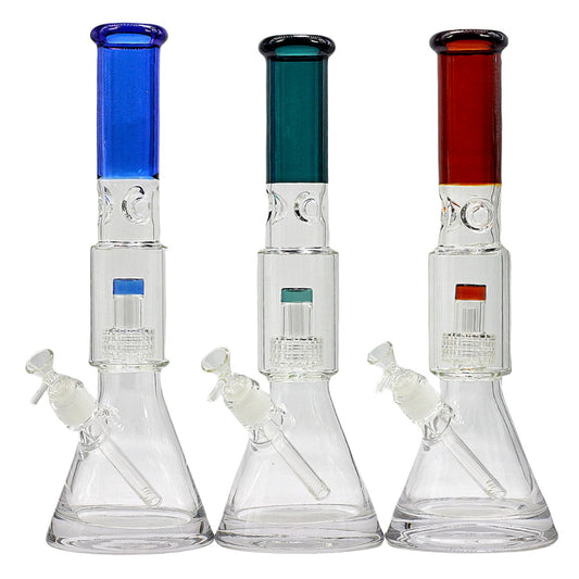 Glass Beaker Tall: Shower Head Perc- ES24877
