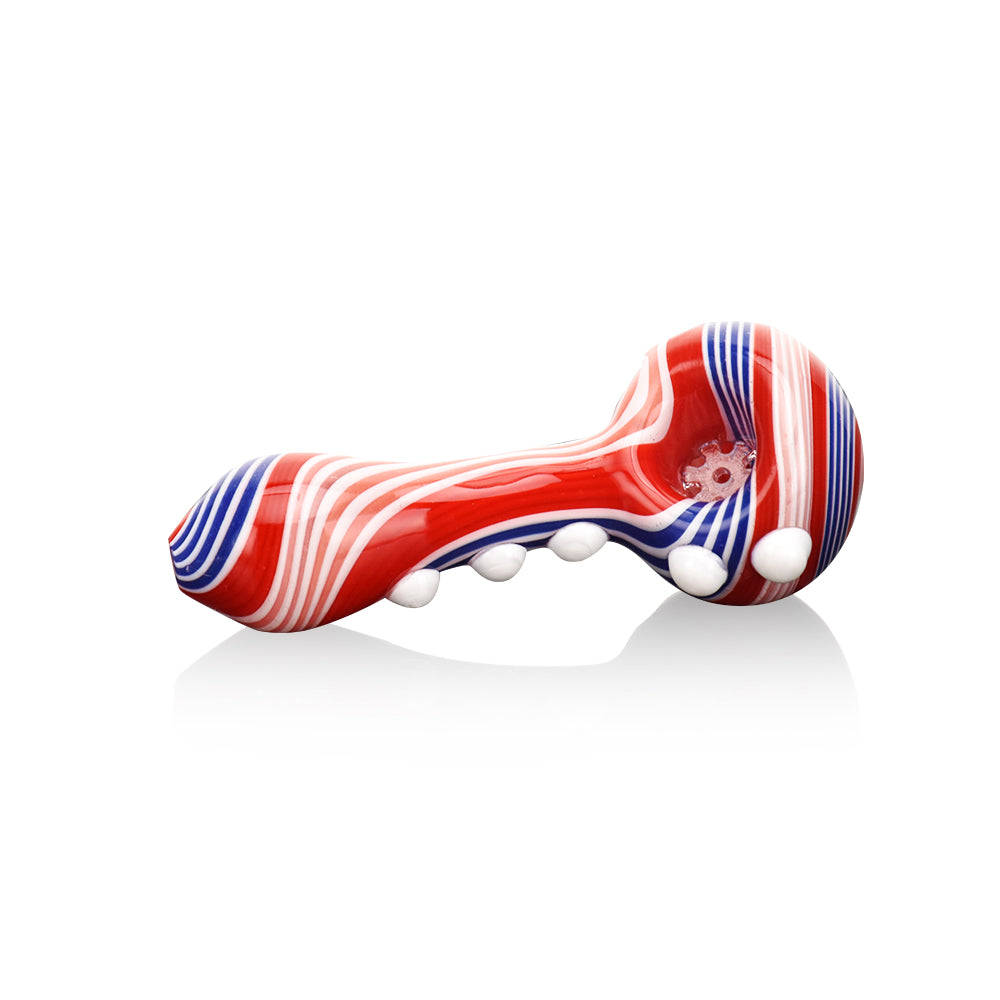Handpipe: Wig Wag w/ Built In Glass Screen - ESH23259