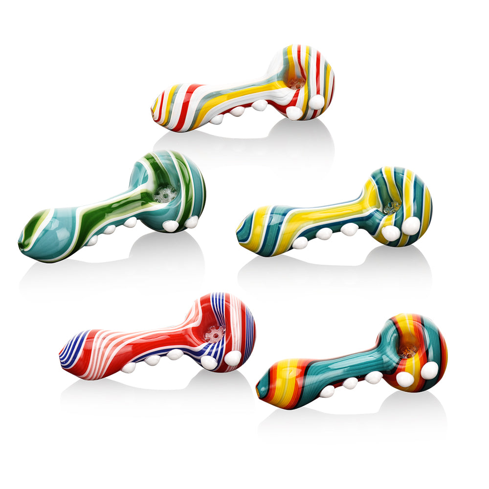 Handpipe: Wig Wag w/ Built In Glass Screen - ESH23259
