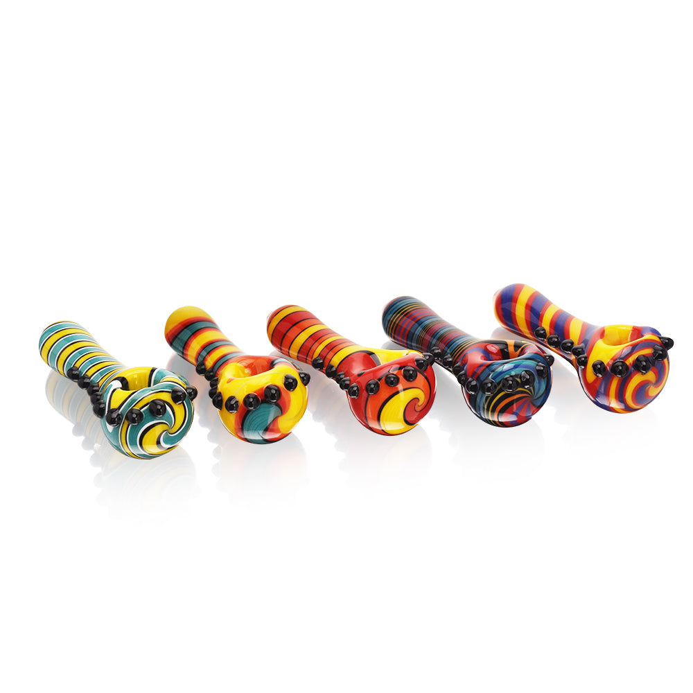 Handpipe: Wig Wag w/ Built In Glass Screen - ESH23270