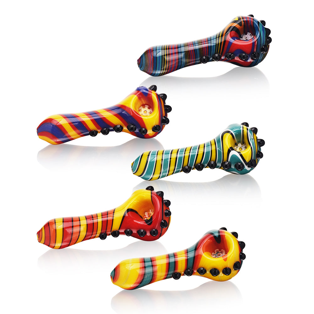 Handpipe: Wig Wag w/ Built In Glass Screen - ESH23270