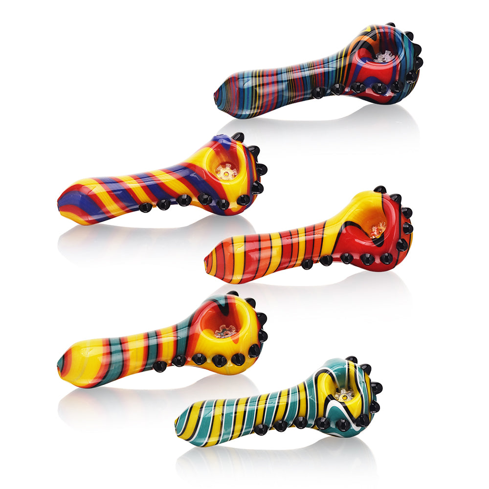 Handpipe: Wig Wag w/ Built In Glass Screen - ESH23270