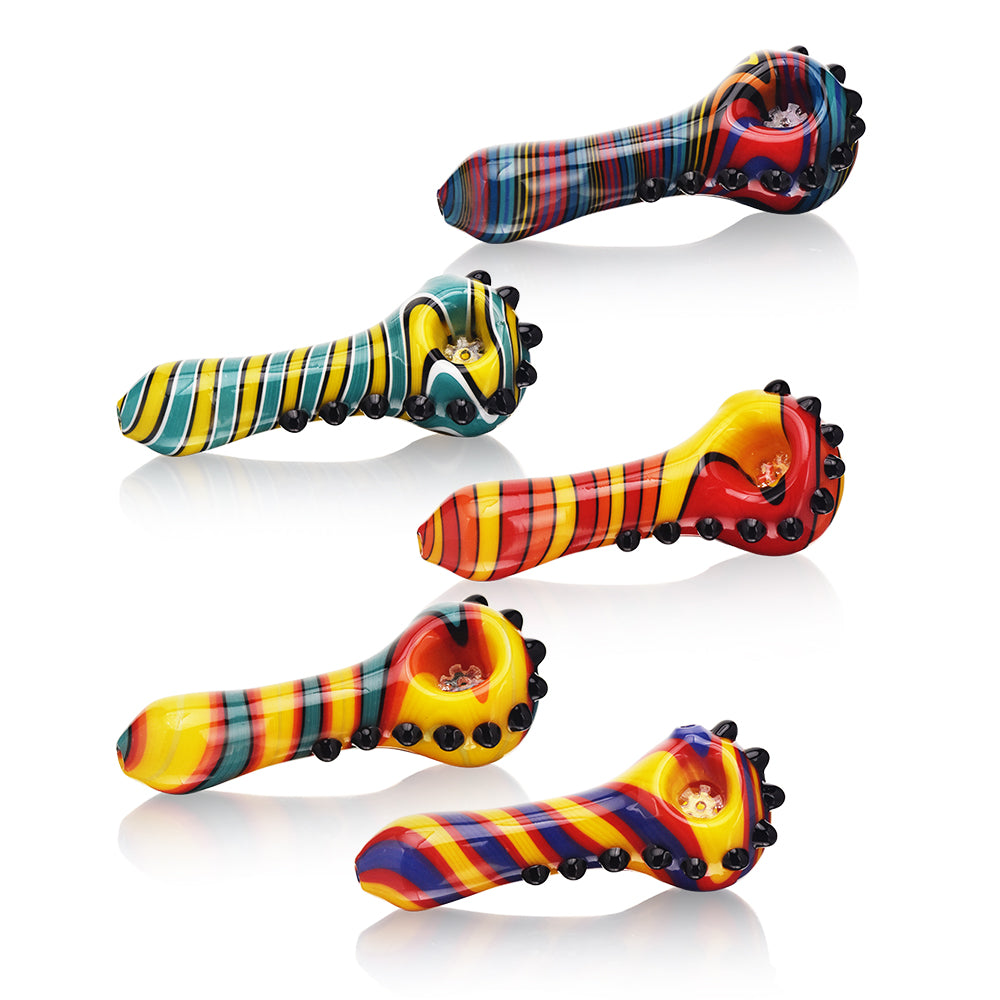 Handpipe: Wig Wag w/ Built In Glass Screen - ESH23270