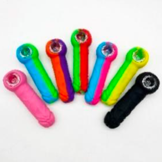 Silicone P Hand Pipe