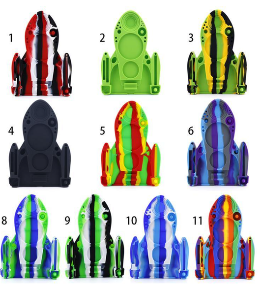 Silicone 
Rocket Ship Mat